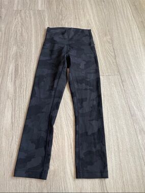 lululemon athletica Black Camo High-Rise Leggings
